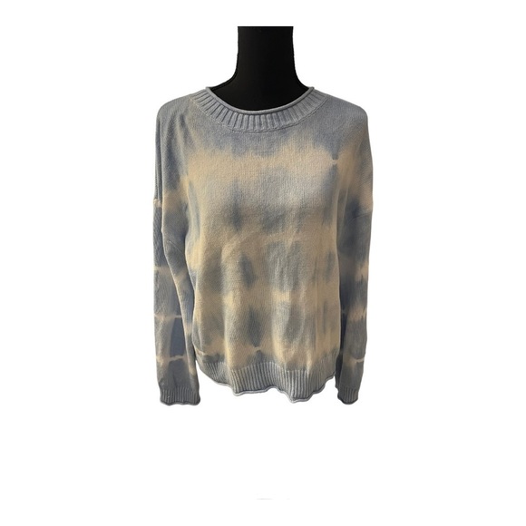 Elizabeth and James Tie Dye Crewneck Slouchy Sweater Large - Picture 1 of 11